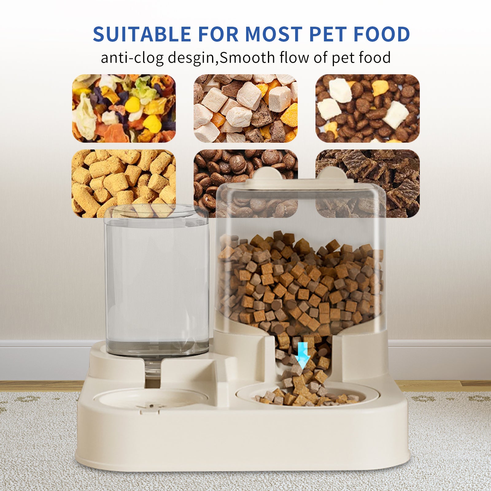 Automatic Pet Feeder & Water Dispenser