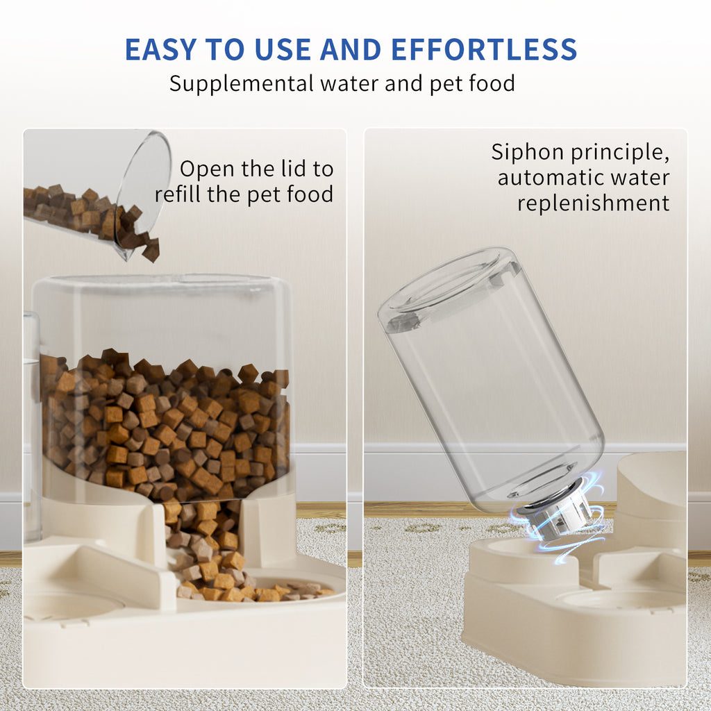 Automatic Pet Feeder & Water Dispenser